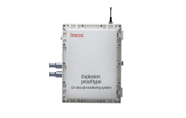 Explosion-proof on-line oil monitoring system