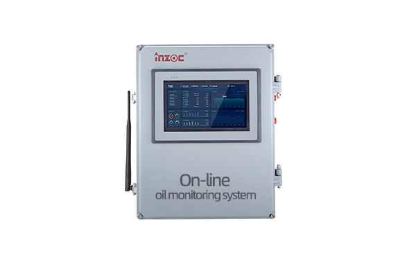 On-line oil monitoring system